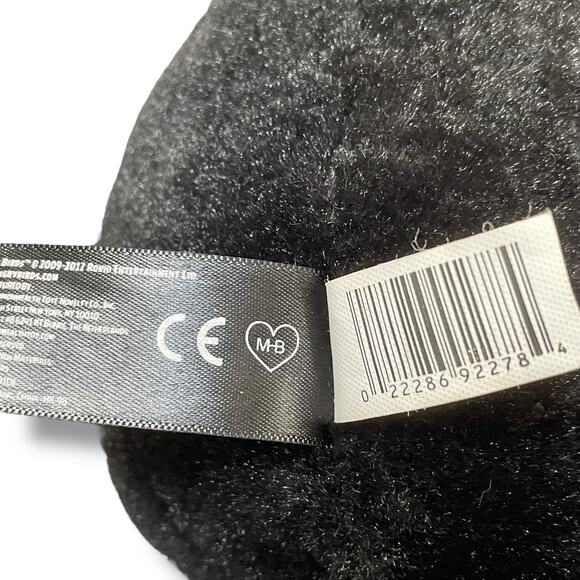 Angry Birds Plush Black Bomb Stuffed Animal 3rd Gen 2010 NO SOUND Decor 6" - Picture 9 of 10